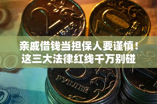 北京亲戚借钱当担保人要谨慎！这三大法律红线千万别碰