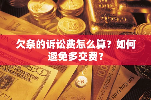 北京欠条的诉讼费怎么算？如何避免多交费？