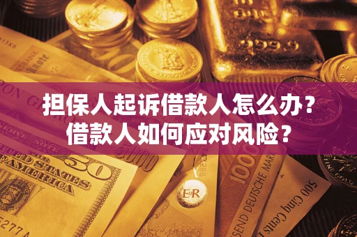 北京担保人起诉借款人怎么办？借款人如何应对风险？