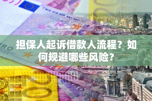 北京担保人起诉借款人流程？如何规避哪些风险？