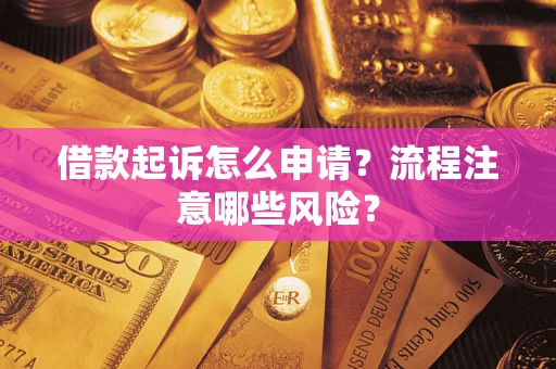 北京借款起诉怎么申请？流程注意哪些风险？